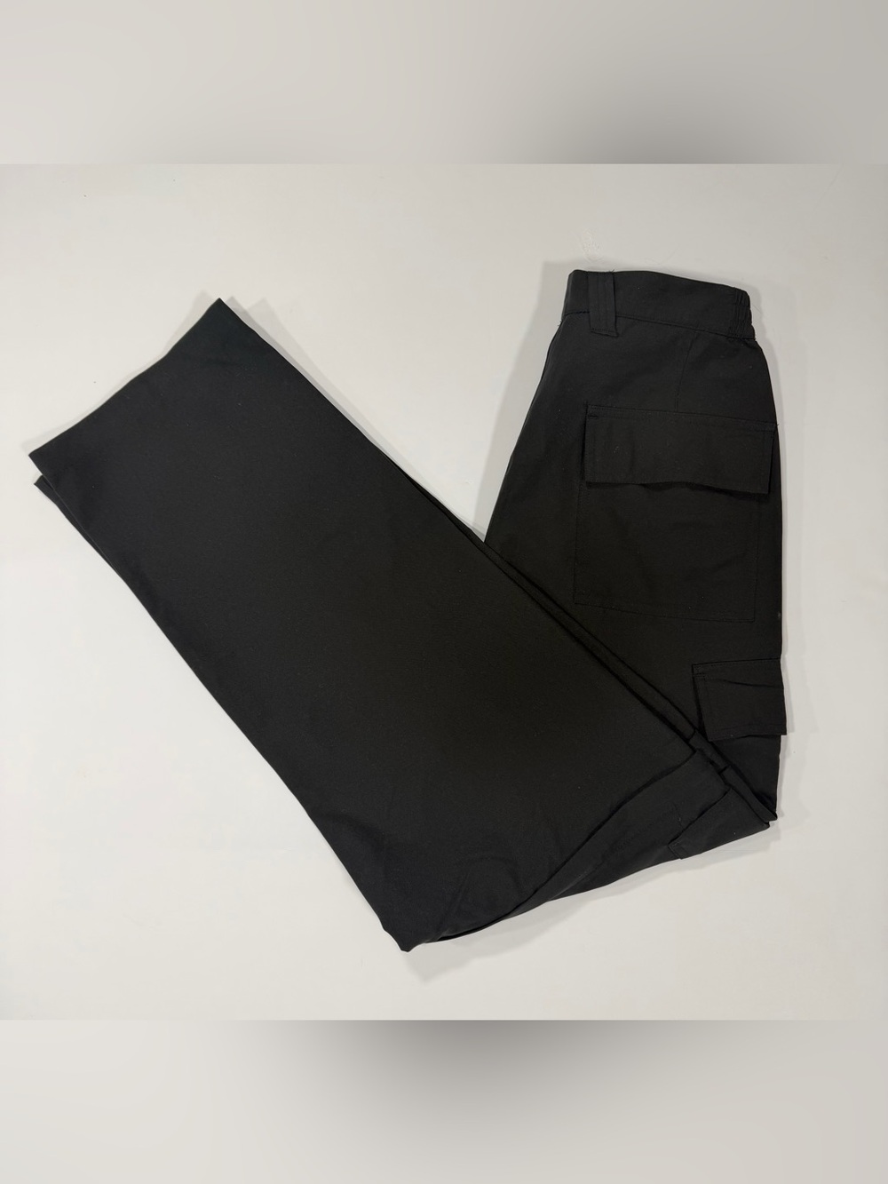 Prospirit Black Zip-Off Cargo Pants - Picture 9 of 10